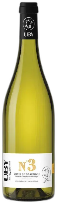 photo du vin Uby n°3 Côtes de Gascogne 2023