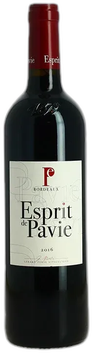 image du vin Vin Rouge Esprit de Parvis 2016 Bordeaux