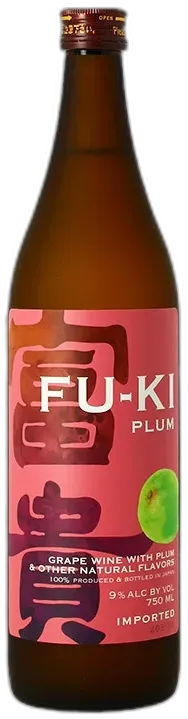 vue du vin Vin de Prune Japonais fu-ki Plum