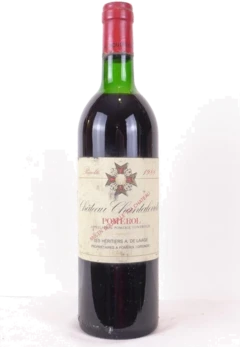 photo 1988 Pomerol Château Chantalouette n1 Rouge Bordeaux