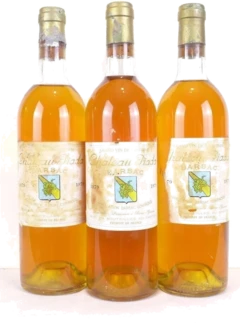 photo 1979 Sauternes Château Piada Lot de Liquoreux Bordeaux