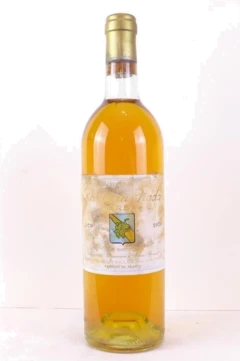 photo 1979 Sauternes Château Piada Étiquette Tâchée) Liquoreux Bordeaux
