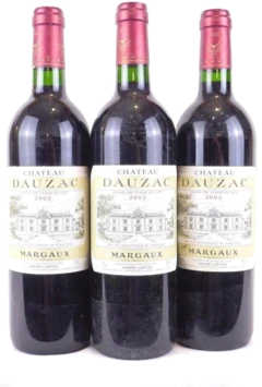 photo 2002 Margaux Château Dauzac Grand Cru Classé Lot de Rouge Bordeaux