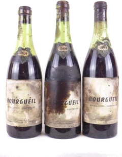 photo 1964 Bourgueil Jean Renou Lot de Rouge Loire Touraine