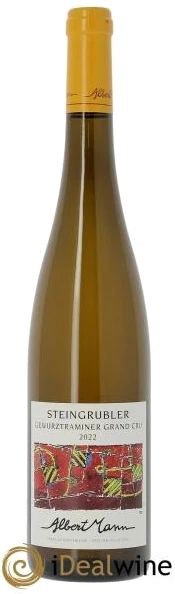 photo Alsace Gewurztraminer Grand Cru Steingrübler Albert Mann 2022