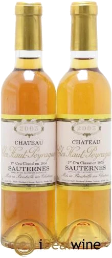 photo Clos Haut-Peyraguey 1er Grand Cru Classé 2003