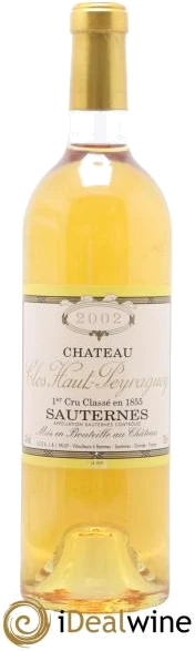 photo Clos Haut-Peyraguey 1er Grand Cru Classé 2002