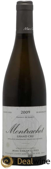 photo Montrachet Grand Cru Marc Colin & Fils 2009