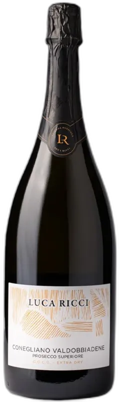 photos du vin Conegliano Valdobbiadene Prosecco Superiore Docg Extra Dry Magnum Luca Ricci