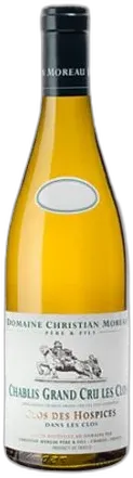 photo du vin Christian Moreau Chablis les Clos Clos des Hospices Grand Cru 2022