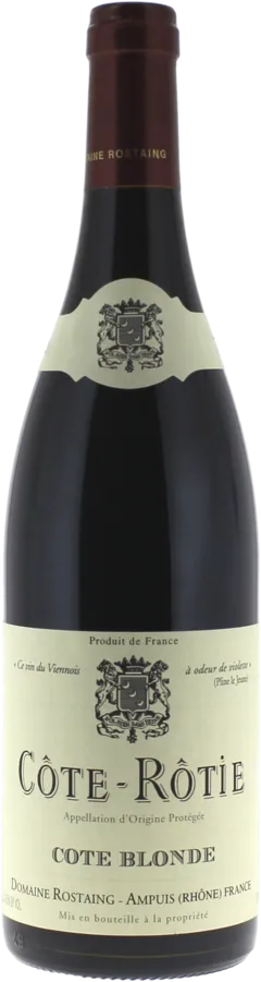photo Côte Rotie Côte Blonde Rostaing