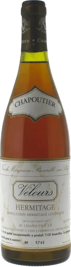 photo Hermitage Blanc Cuvée Velours