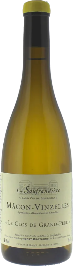 image du vin Macon-Vinzelles Clos de Grand Père la Soufrandière