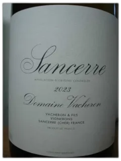 photo Sancerre Blanc Vacheron 2023
