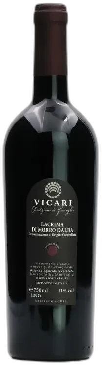 capture du vin Lacrima di Morro d’Alba Dasempre Vicari