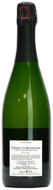 illustration du vin Crémant de Bourgogne Equilibre Pagot