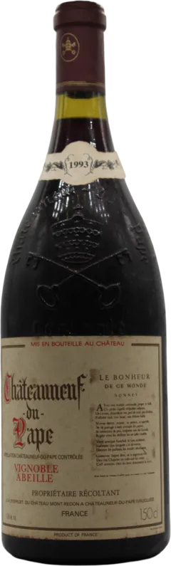 photo Magnum Chateauneuf du Pape 1993 Vignoble Abeille
