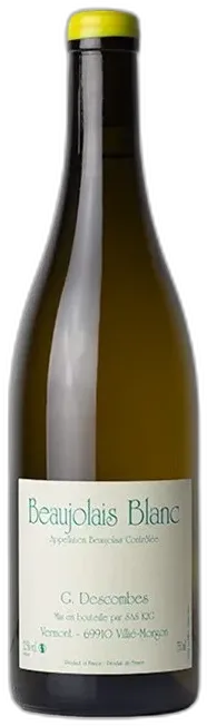 photos du vin Beaujolais Blanc 2022 Georges Descombes