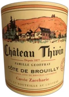photo Côte de Brouilly Zaccharie 2021 Magnum