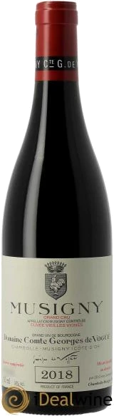 photo Musigny Grand Cru Cuvée Vieilles Vignes Comte Georges de Vogüé
