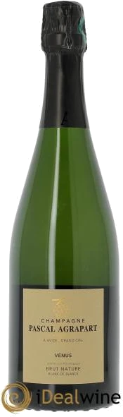 photo Vénus Blanc de Blancs Brut Nature Pascal Agrapart