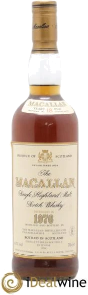 photo Whisky Macallan 18 Ans