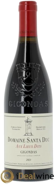 photo Gigondas Santa Duc Aux Lieux Dits Famille Gras