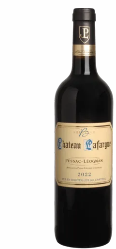 vue du vin Château Lafargue Grand Vin de Pessac-Léognan