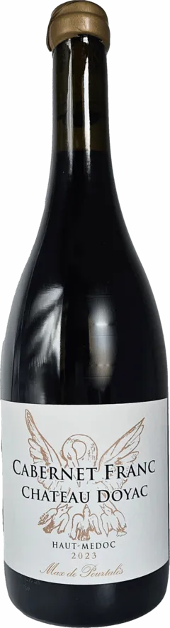 photo Cabernet Franc 2023 Château Doyac Haut-Médoc Rouge-75 cl- Vol. Cousin&Compagnie Caviste Indépendant à Bordeaux et en Ligne