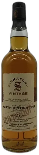photos du vin Signatory Vintage North British 2009 15 Ans 100 Proof - 200