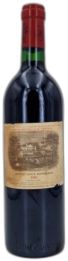 photo Château Lafite Rothschild 1981 Pauillac 1er Grand Cru Classé