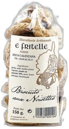 vue du vin e Fritelle Biscuits Aux Noisettes 150 gr