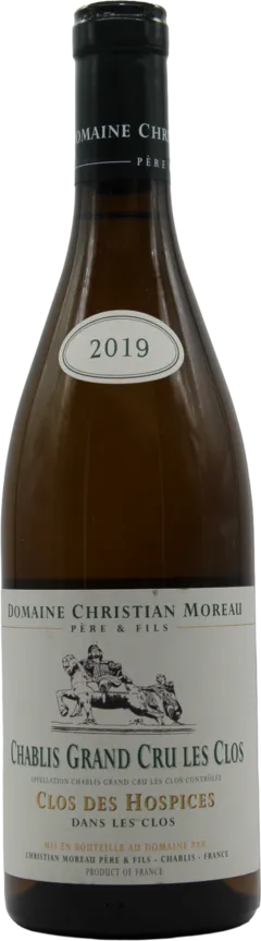 photo Chablis Grand Cru les Clos des Hospices 2019 Christian Moreau