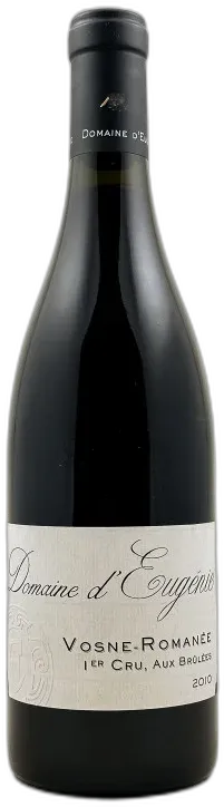 photo du vin Domaine d’Eugénie Vosne Romanée 1er Cru 