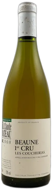 photo du vin Jean Claude Rateau Beaune 1er Cru "les Coucherais" Blanc 2008