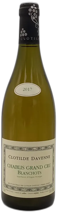 photo du vin Bourgogne Chablis Grand Cru "Blanchot