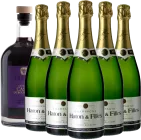 vue du vin Pack Cocktail Kir Royal Crème de Cassis