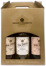 aperçu du vin Arnaud de Villeneuve Tripack Vins Doux Naturels