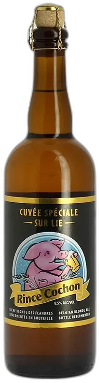 photo du vin Rince Cochon Blonde Cuvée Spécial Sur Lie Bière Belge