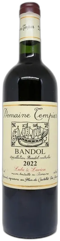 photo Bandol Rouge Domaine Tempier 
