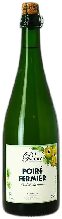 photo du vin Poiré Fermier Pacory la Ferme des Grimaux