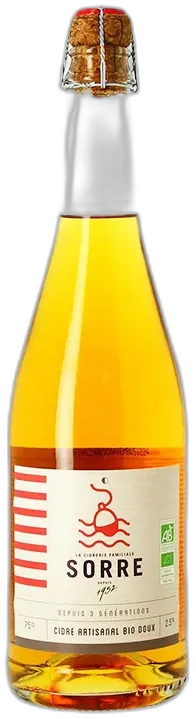 image du vin Cidre Biologique Doux Marinière