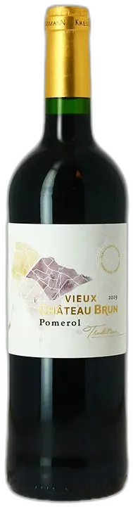 photos du vin Vieux Château Brun 2019 Pomerol Biologique