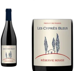 photo Les Cyprès Bleus Réserve Rouge by Jeff Carrel
