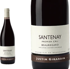 photo Justin Girardin Santenay 1er Cru Beauregard Rouge 2021