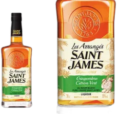 photo Rhum Saint-James Arrangé Gingembre Citron Vert