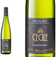 photo Domaine Francois Braun Alsace Gewurztraminer Cuvée Sainte-Cécile
