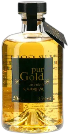 photo Liqueur de Poire Pur Gold William's Aux Paillettes d'or
