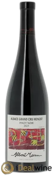photo Alsace Pinot Noir Grand Cru Hengst Grand h Albert Mann