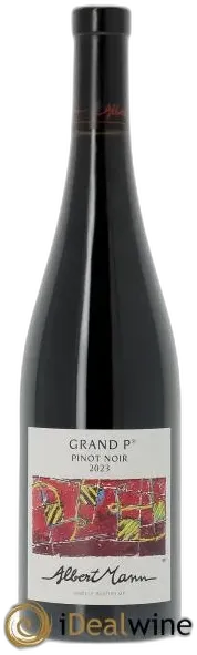 photo Alsace Pinot Noir Grand p Albert Mann 2023